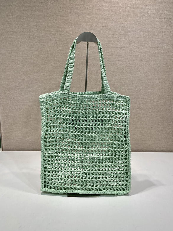 Green Woven Bag